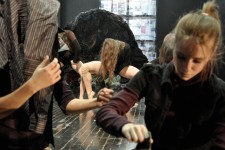 Ressac Memories, cocréation Séverine et Élodie Lombardo, commande d'oeuvre pour les étudiants du département de danse de L'UQAM<br>2011